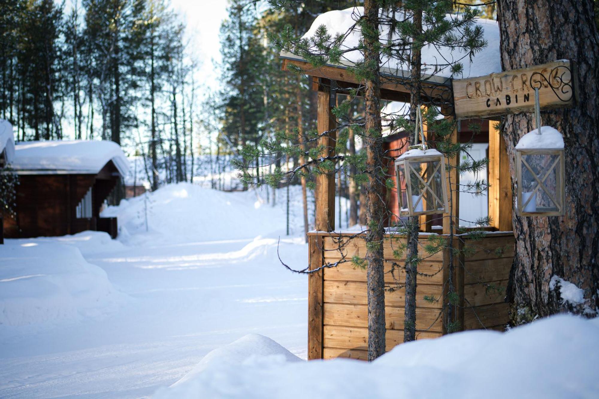 Crow Creek Cabins Inari Kültér fotó
